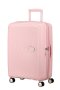 Средний чемодан American Tourister Soundbox – 71,5 / 81 л, 3,7 кг Розовый