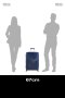 Середня валіза American Tourister Soundbox – 71,5 / 81 л, 3,7 кг Синя