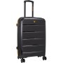 Середня валіза CAT Cargo Luggage на 70 л вагою 3,28 кг із поліпропілену Чорний