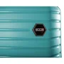 Средний чемодан GROUND Vanille на 77 л весом 3,3 кг из полипропилена Бирюзовый