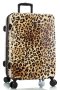 Средний чемодан Heys Brown Leopard на 66/87 л весом 4,1 кг из поликарбоната Коричневый