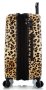 Средний чемодан Heys Brown Leopard на 66/87 л весом 4,1 кг из поликарбоната Коричневый