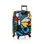 Средний чемодан из композитного поликарбоната 72 л Heys Britto Butterfly , разноцветный