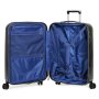 Средний чемодан из поликарбоната 4-х колесный 57 л Rock Amethyst (M) Purple