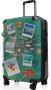 Средний чемодан из поликарбоната 65 л Hauptstadtkoffer BLNBAG World Polaroid Grun