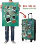 Средний чемодан из поликарбоната 65 л Hauptstadtkoffer BLNBAG World Polaroid Grun