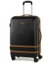 Середня валіза на 4-х колесах 60 л Rock Valence Black Hardshell (M)