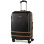 Середня валіза на 4-х колесах 60 л Rock Valence Black Hardshell (M)
