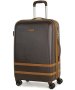 Средний чемодан на 4-х колесах 60 л Rock Valence Brown Hardshell (M)
