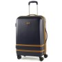 Средний чемодан на 4-х колесах 60 л Rock Valence Navy Hardshell (M)