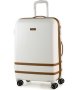 Средний чемодан на 4-х колесах 60 л Rock Valence White Hardshell (M)
