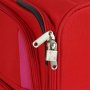 Середня валіза на 4-х колесах 60 л Travelite Paklite Rocco, червоний