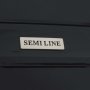 Средний чемодан Semi Line на 61 л весом 3 кг из полипропилена Черный