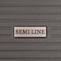 Середня валіза Semi Line на 66/76 л вагою 3,5 кг Сірий