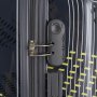 Средний чемодан Semi Line на 67 л весом 3,3 кг из пластика Антрацит