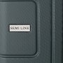 Середня валіза Semi Line на 68 л вагою 3,3 кг Зелена
