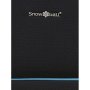 Средний чемодан Snowball 22204 на 65/78 л весом 3 кг из нейлона Черный