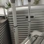 Средний чемодан Swissbrand Rome на 110/126 л весом 4,2 кг Серебристый