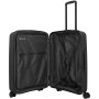 Середня валіза Travelite Air Stripe – 75 / 86 л, 3,5 кг Чорна
