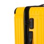 Середня валіза Travelite Cruise на 65 л вагою 3,6 кг із пластику Жовтий