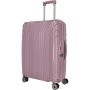 Средний чемодан Travelite Elvaa на 72/77 л весом 3,5 кг из полипропилена Розовый
