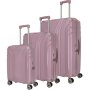 Средний чемодан Travelite Elvaa на 72/77 л весом 3,5 кг из полипропилена Розовый