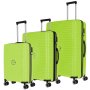 Средний чемодан Travelite Orbita на 68/71 л весом 3,4 кг из полипропилена Салатовый