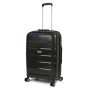 Средний чемодан Travelite Paklite Mailand Deluxe на 73 л весом 3,7 кг из полипропилена Чорный