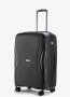 Средний чемодан V&amp;V Travel Flash light 2.0 с расширением на 83/95 л весом 3,2 кг Черный