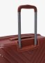 Середня валіза V&amp;V Travel Invictus – 70/90 л, 3,2 кг Бордова