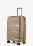 Средний чемодан V&amp;V Travel Metallo – 75 / 85 л, 3,1 кг Шампань