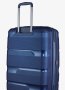 Середня валіза V&amp;V Travel Metallo – 75 / 85 л, 3,1 кг Синя — фото 7