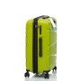 Средний чемодан V&amp;V Travel Peace на 85/97 л из полипропилена Зеленый