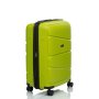 Средний чемодан V&amp;V Travel Peace на 85/97 л из полипропилена Зеленый