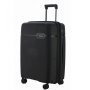 Средний чемодан V&amp;V Travel Summer Breeze на 72/80 л весом 3,2 кг из полипропилена Черный