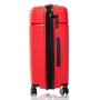 Средний чемодан V&amp;V Travel Summer Breeze на 85/97 л весом 3,2 кг из полипропилена Красный