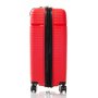 Средний чемодан V&amp;V Travel Summer Breeze на 85/97 л весом 3,2 кг из полипропилена Красный