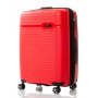 Средний чемодан V&amp;V Travel Summer Breeze на 85/97 л весом 3,2 кг из полипропилена Красный