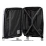 Средний чемодан V&amp;V Travel Summer Breeze на 85/97 л весом 3,2 кг из полипропилена Серебристый