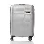 Средний чемодан V&amp;V Travel Summer Breeze на 85/97 л весом 3,2 кг из полипропилена Серебристый