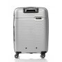Средний чемодан V&amp;V Travel Summer Breeze на 85/97 л весом 3,2 кг из полипропилена Серебристый