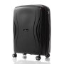 Средний чемодан V&amp;V Travel TIFFANY на 85/97 л весом 3,2 кг из полипропилена Черный