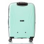 Средний чемодан V&amp;V Travel TIFFANY на 85/97 л весом 3,2 кг из полипропилена Голубой