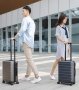 Средний чемодан Xiaomi Ninetygo Business Travel на 65 л из поликарбоната Серый