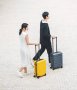Средний чемодан Xiaomi Ninetygo Business Travel на 65 л из поликарбоната Желтый
