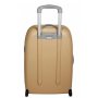 Средний дорожный чемодан из пластика 2-х колесный 78 л. Verus Casablanca 25 Beige бежевый