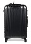 Средний элитный чемодан из поликарбоната и кожи 71 л Roncato Uno Zip Delux Limited Edition, карбон