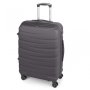 Средний пластиковый чемодан 56 л Gabol Trail (M) Grey