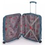 Средний пластиковый чемодан 56 л Gabol Trail (M) Grey