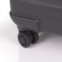 Средний пластиковый чемодан 56 л Gabol Trail (M) Grey